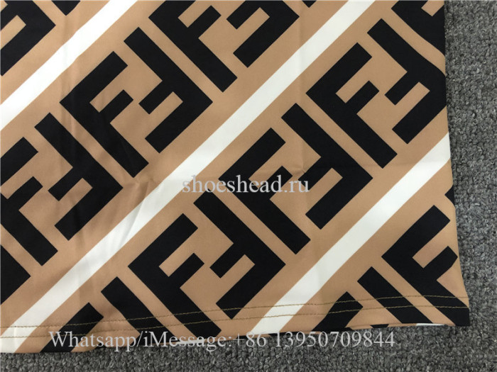 Fendi Brown Tshirt