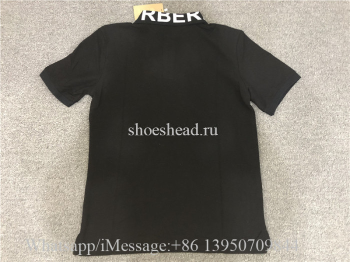 Burberry Polo Black Shirt