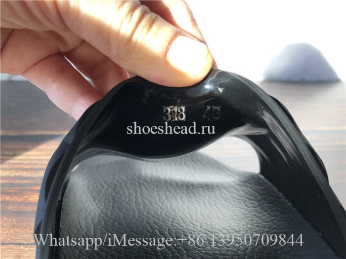 Gucci Matelassé Rubber Slide