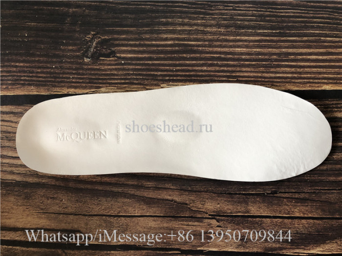 Super Quality Alexander McQueen Sneaker White Blue Suede
