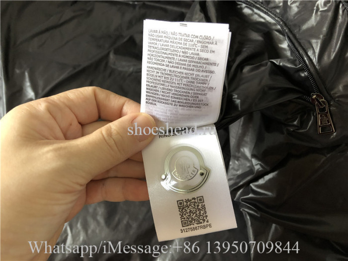 Super Quality Moncler Black Down Jacket