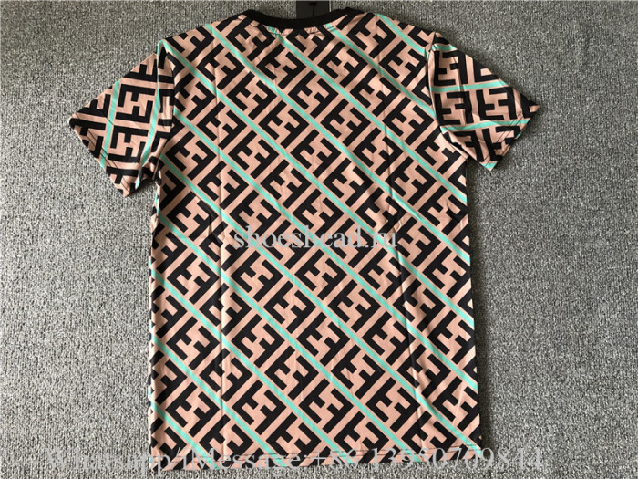 Fendi Brown Green Tshirt