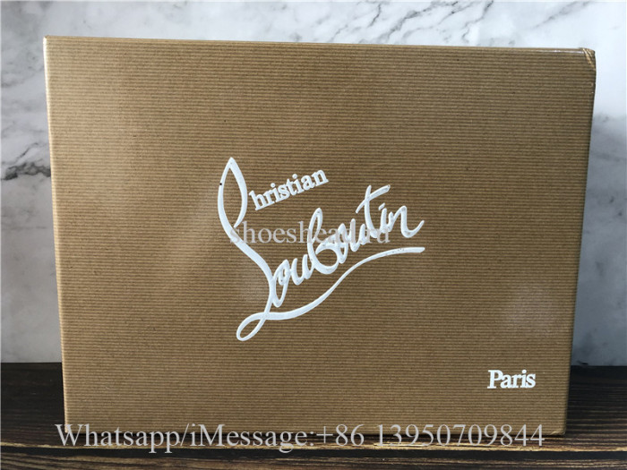 Christian Louboutin Flat Low Top Sneaker Red Suede
