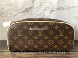 Original Louis Vuitton Brown Ebene Canvas Toiletry Bag