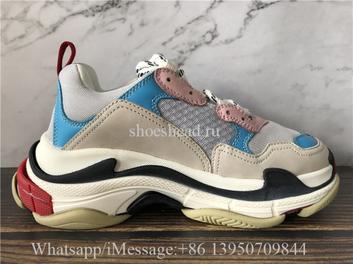 Balenciaga Triple S Trainer Pink Blue White