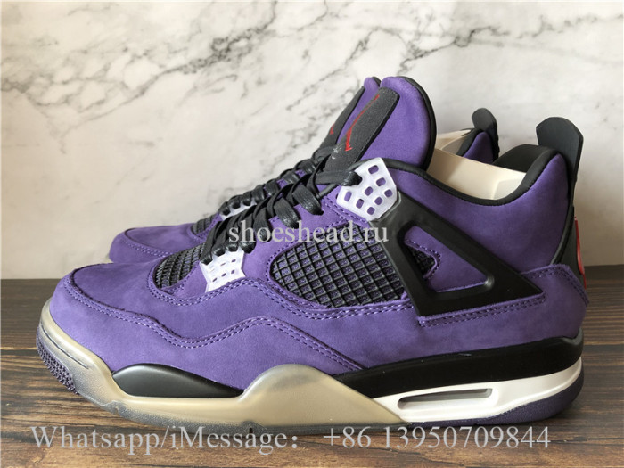 Travis Scott x Air Jordan 4 Purple