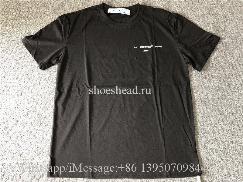 Off White Tee Shirt Black