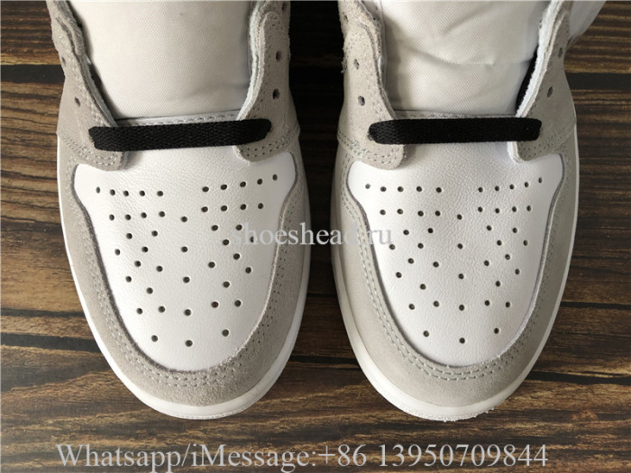 Super Quality Air Jordan 1 Retro Light Smoke Grey