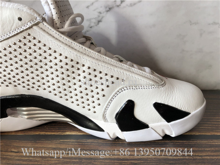 Supreme x Air Jordan 14 XIV Retro White University Red