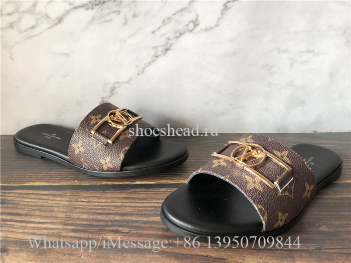 Louis Vuitton Lock It Flat Mule Slide
