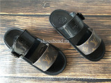 Louis Vuitton Black Sunbath Ladies Mule Pvc & Monogram Canvas Sandals