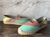 Gucci Pilar Leather Espadrilles Shoes