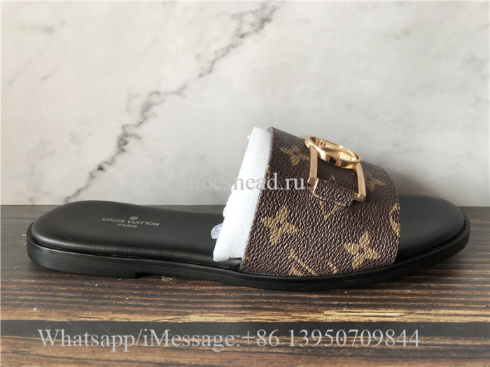 Louis Vuitton Lock It Flat Mule Slide