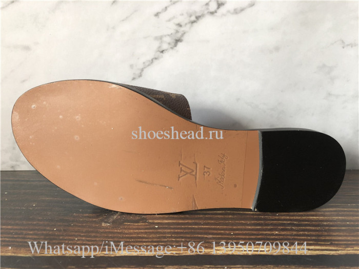 Louis Vuitton Lock It Flat Mule Slide