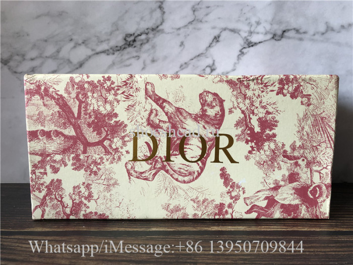 Christian Dior Embroidered Dway Sandals Slides Black