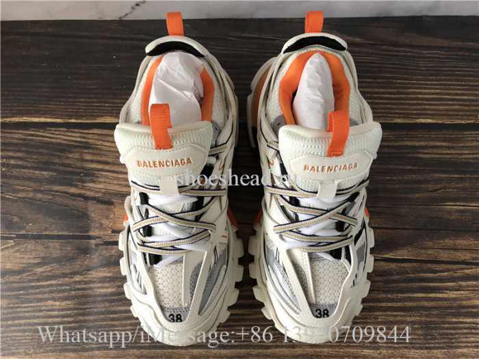 Super Quality Balenciaga Track 3.0 Trainer Orange Cream