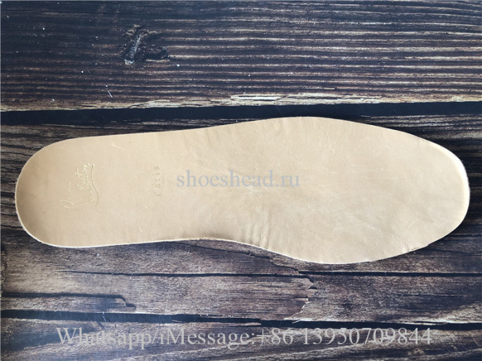Christian Louboutin Spike Flat High Top White