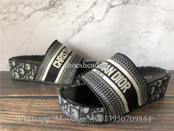 Christian Dior Black Sandals