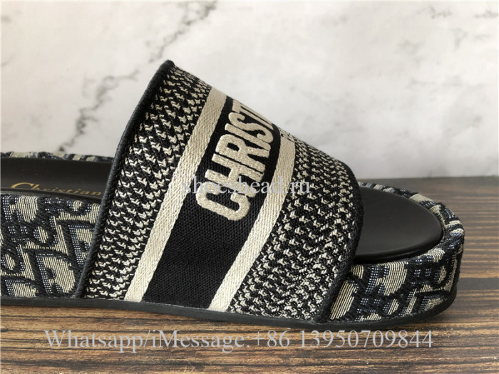 Christian Dior Black Sandals