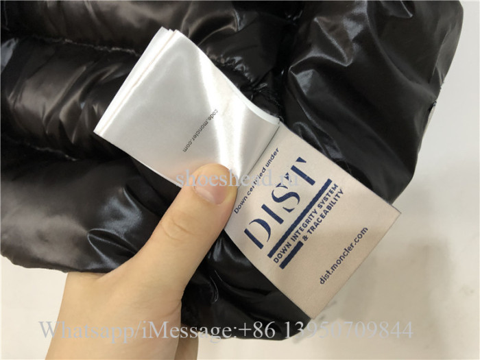 Moncler Black Down Vest Jacket