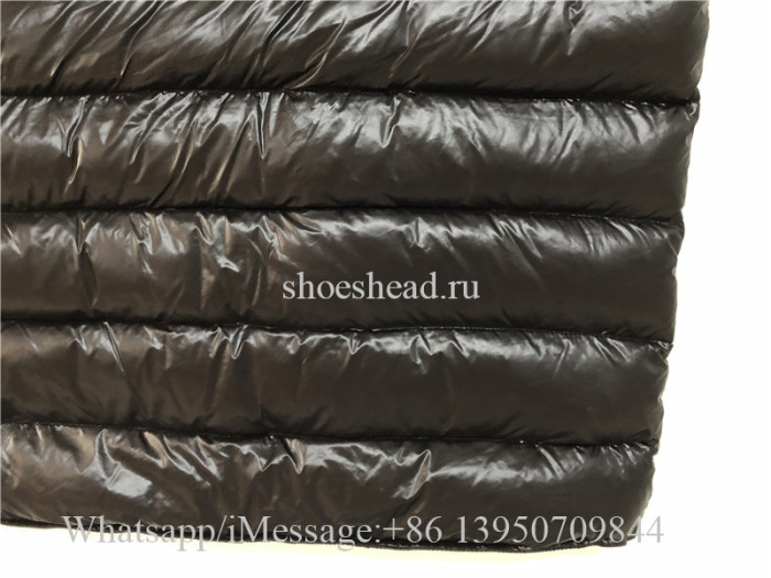 Moncler Black Down Vest Jacket