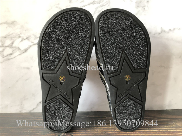 Christian Dior Black Sandals