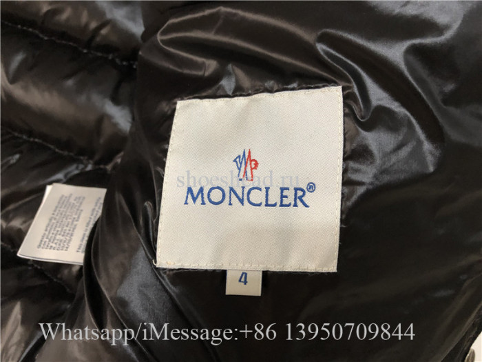 Moncler Black Down Vest Jacket