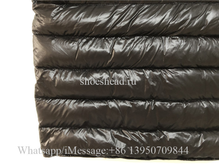 Moncler Black Down Vest Jacket