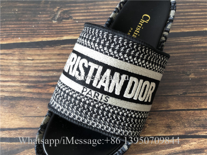 Christian Dior Black Sandals
