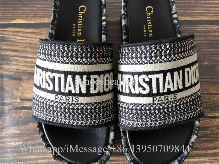 Christian Dior Black Sandals