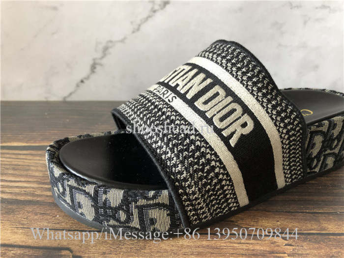 Christian Dior Black Sandals