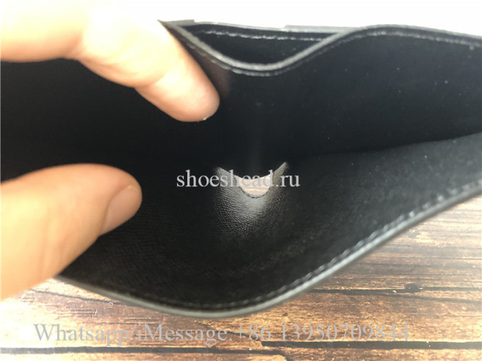 Original Louis Vuitton Multiple Wallet Eclipse Silver M63025
