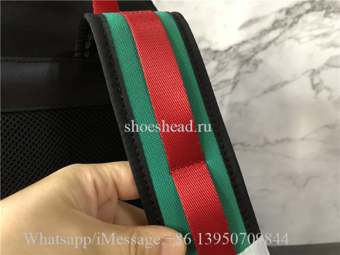 Original Quality Gucci Techno Canvas Backpack