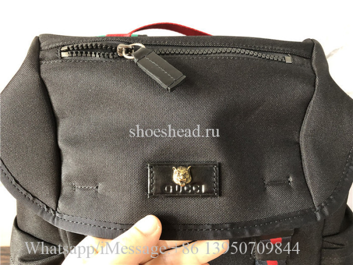 Original Quality Gucci Techno Canvas Backpack