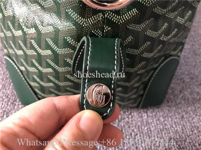 Goyard Boeing Goyardine Duffle Bag 45cm Green