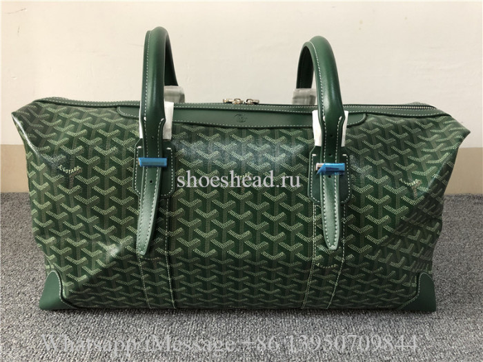 Goyard Boeing Goyardine Duffle Bag 45cm Green