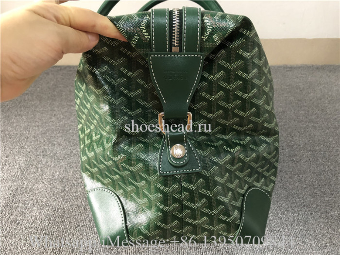 Goyard Boeing Goyardine Duffle Bag 45cm Green
