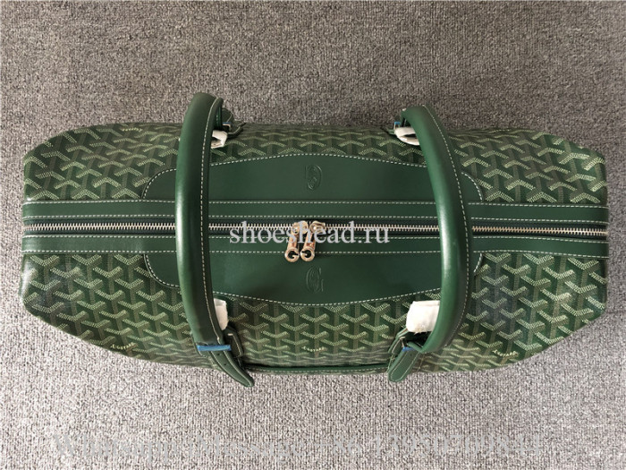 Goyard Boeing Goyardine Duffle Bag 45cm Green