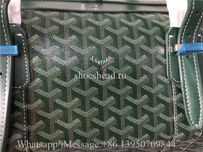 Goyard Boeing Goyardine Duffle Bag 45cm Green