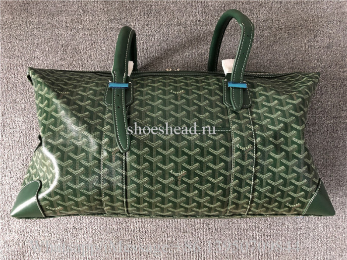 Goyard Boeing Goyardine Duffle Bag 45cm Green