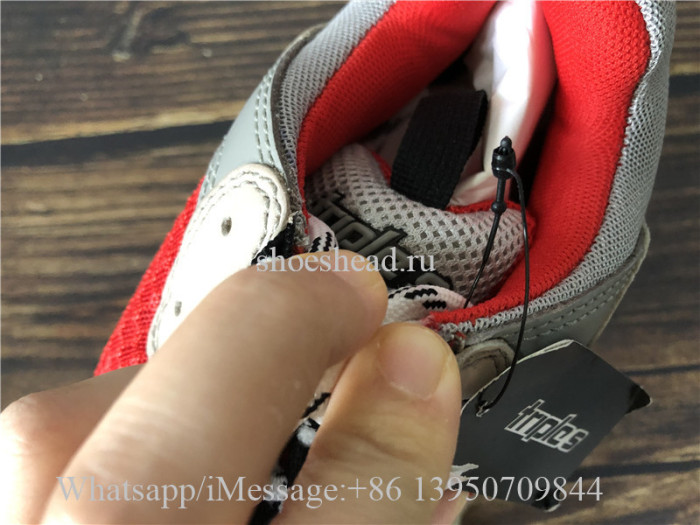 Balenciaga Triple S Trainer Red Cream