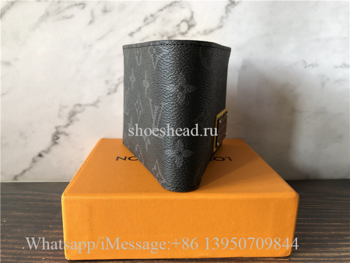 Original Louis Vuitton Monogram Eclipse Canvas Multiple Wallet M69253