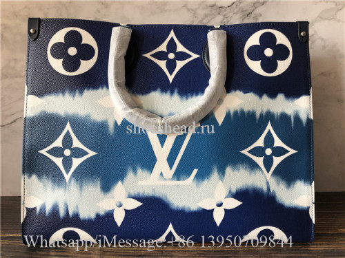 Original Louis Vuitton Onthego GM Empreinte Leather Tote Bag White M45119