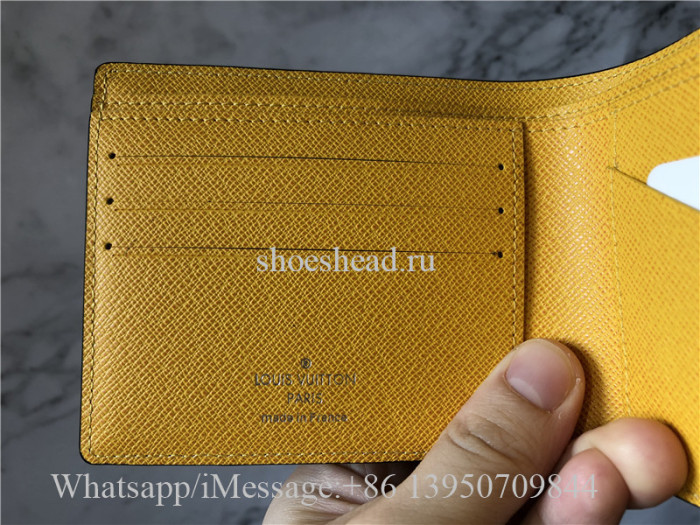 Original Louis Vuitton Monogram Eclipse Canvas Multiple Wallet M69253