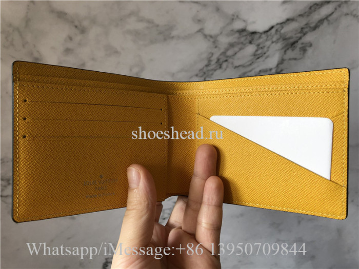 Original Louis Vuitton Monogram Eclipse Canvas Multiple Wallet M69253