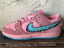 Grateful Dead x Nike SB Dunk Low Bear Pink