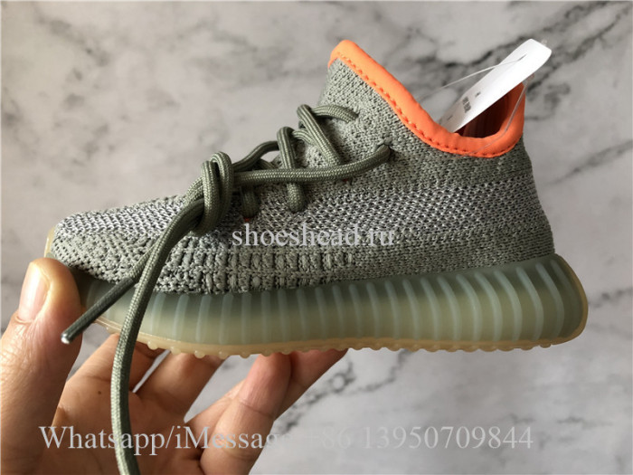 Infant Adidas Yeezy Boost 350 V2 Desert Sage Reflective
