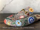 Gucci Princetown GG Supreme Flora Horsebit Mules Loafer