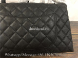 Original Chanel Coco Handle Flap Bag Caviar Quilted Leather