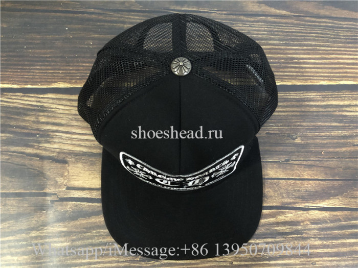 Chrome Hearts Black Hat